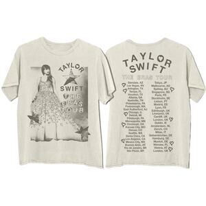 TAYLOR SWIFT Eras Tour Speak Now Enchanted T-Shirt Official Merch, Size L New